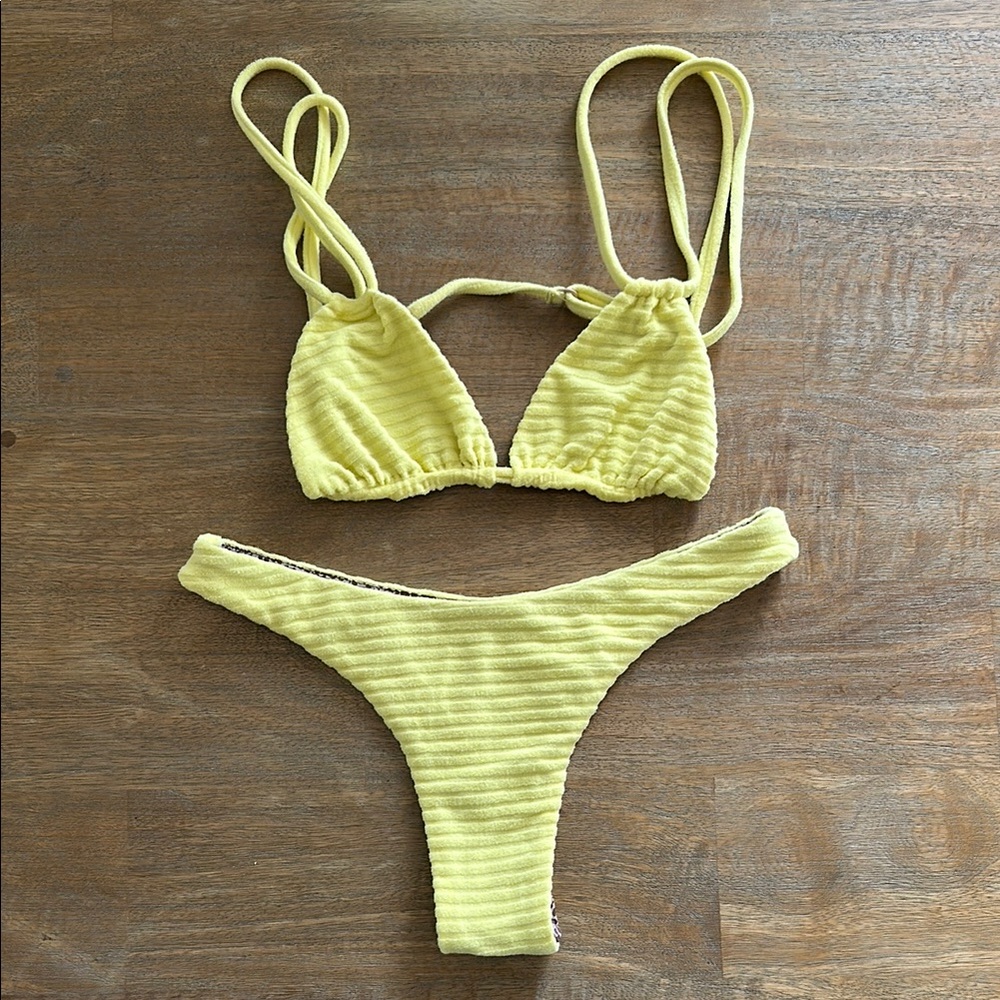 Acacia Swimwear Topaz Terry Bikini